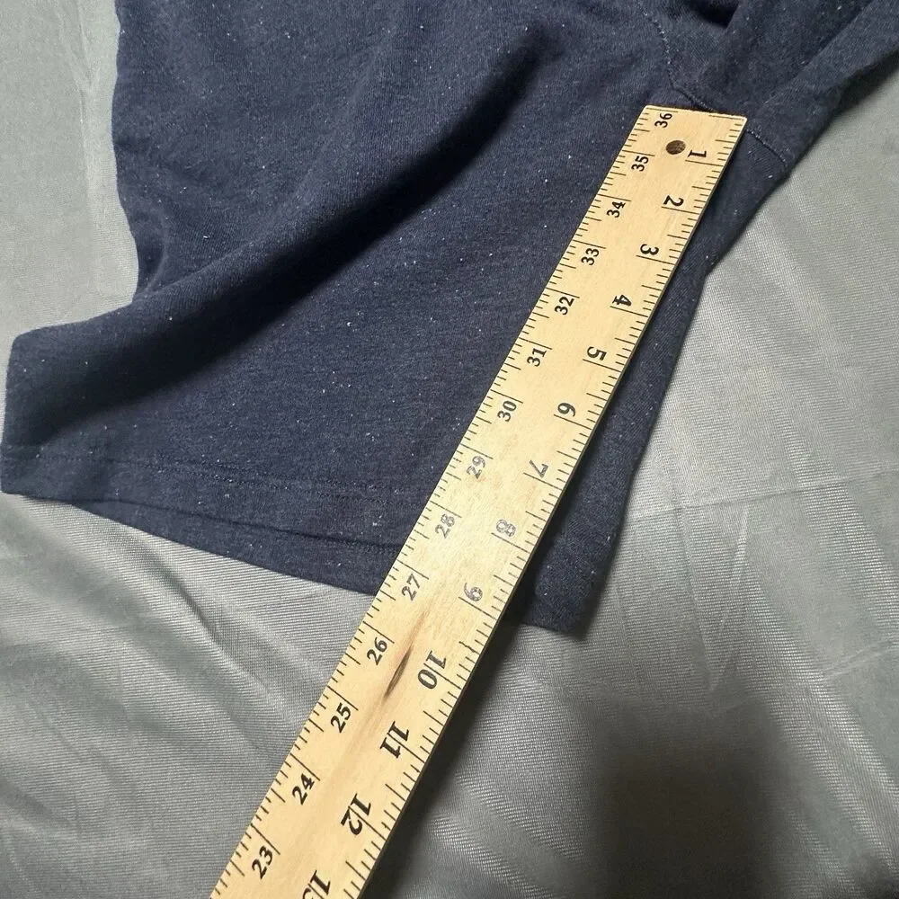 Ugg Terry Sweat Shorts Mens Large Lounge Navy Blue Casual Flat Front Drawstring - Picture 4 of 9
